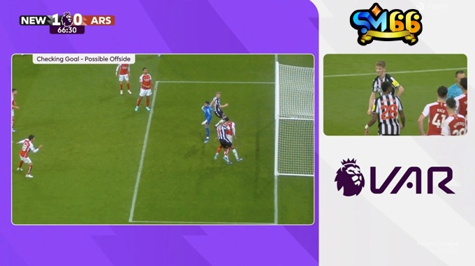 VAR SM66 xuất hiện lần đầu tiên tại giải đấu World Cup 2018
