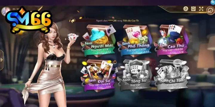 Giới thiệu game bài tiến lên đếm lá SM66  